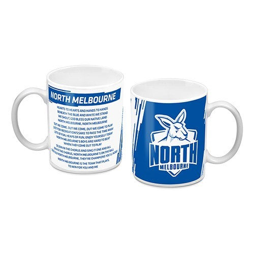 NMELB LOGO AND SONG MUG