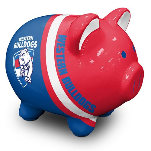 WESTERN BULLDOGS PIGGY BANK