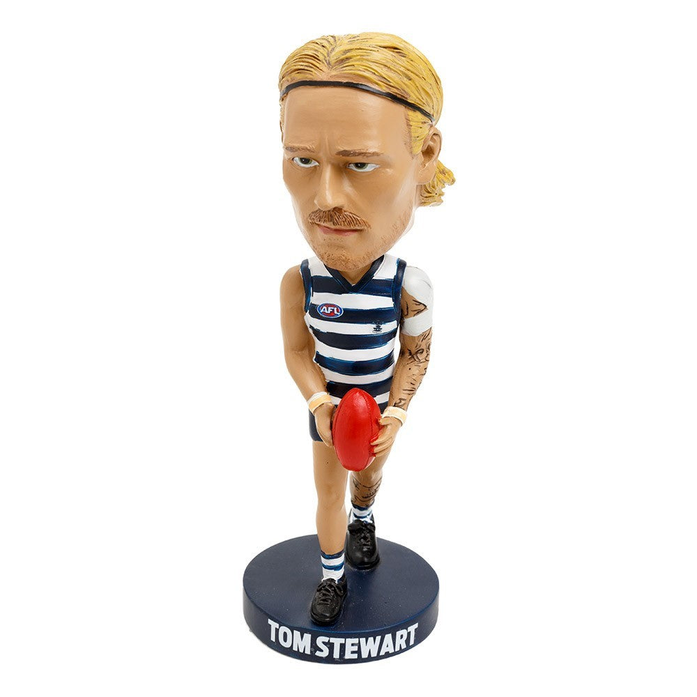 AFL BOBBLE HEAD GEELONG TOM STEWART