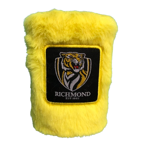AFL FLUFFY CAN COOLER RICHMOND TIGERS
