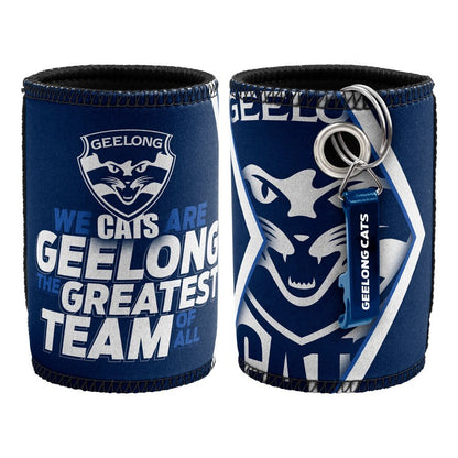 AFL CAN COOLER OPENER GEELONG