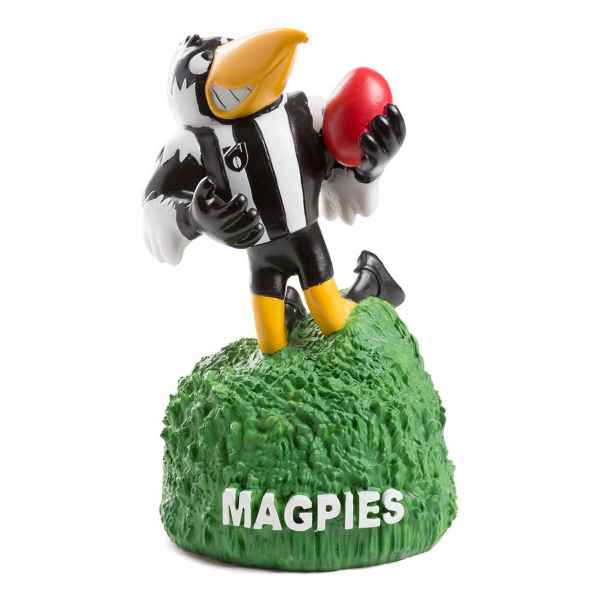 AFL RETRO MASCOT 18CM COLLINGWOOD MAGPIES