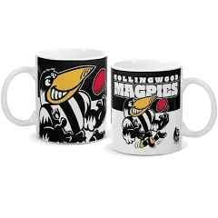 AFL MASSIVE MUG COLLINGWOOD MAGPIES