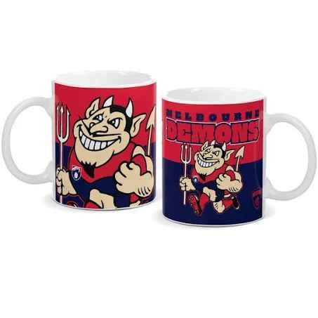 AFL MASSIVE MUG MELBOURNE DEMONS