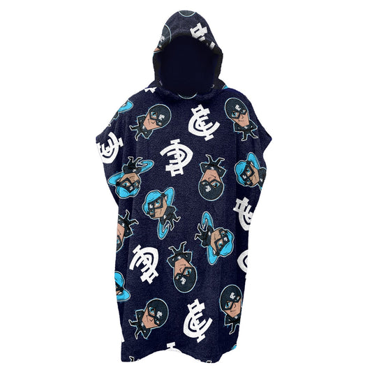 AFL YOUTH HOODED BEACH TOWEL CARLTON 
