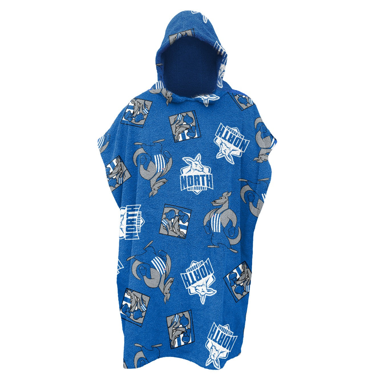 YOUTH HOODED BEACH TOWEL NORTH MELBOURNE 