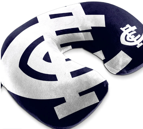 AFL TRAVEL PILLOW CARLTON BLUES