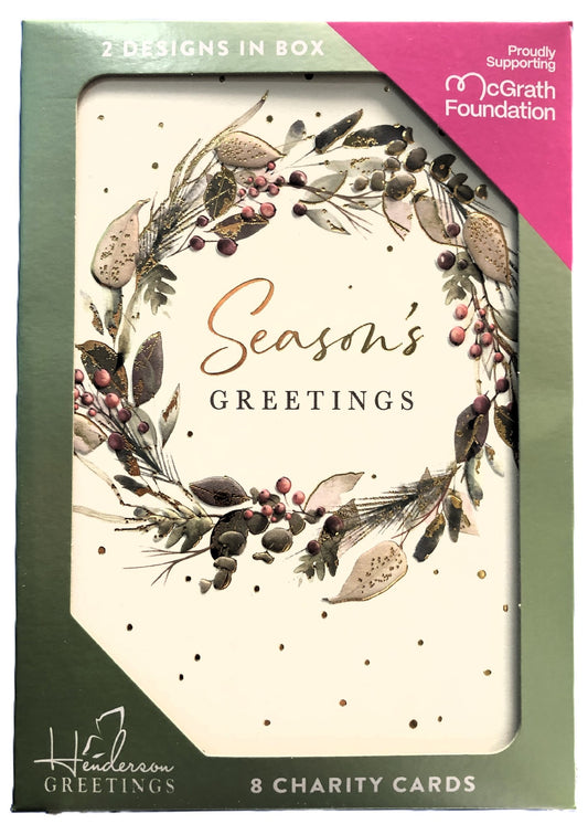 BOXED FOLIAGE PATTERN