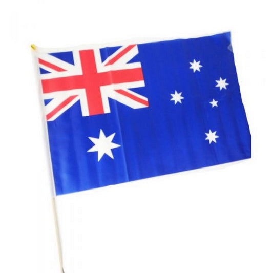 FLAG AUSTRALIAN 3'X 2'HAND WAVER