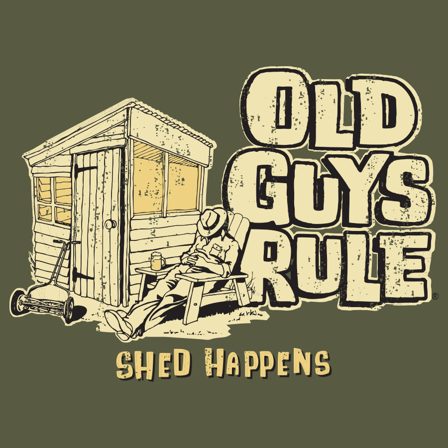 OGR SHED HAPPENS MILITARY XL