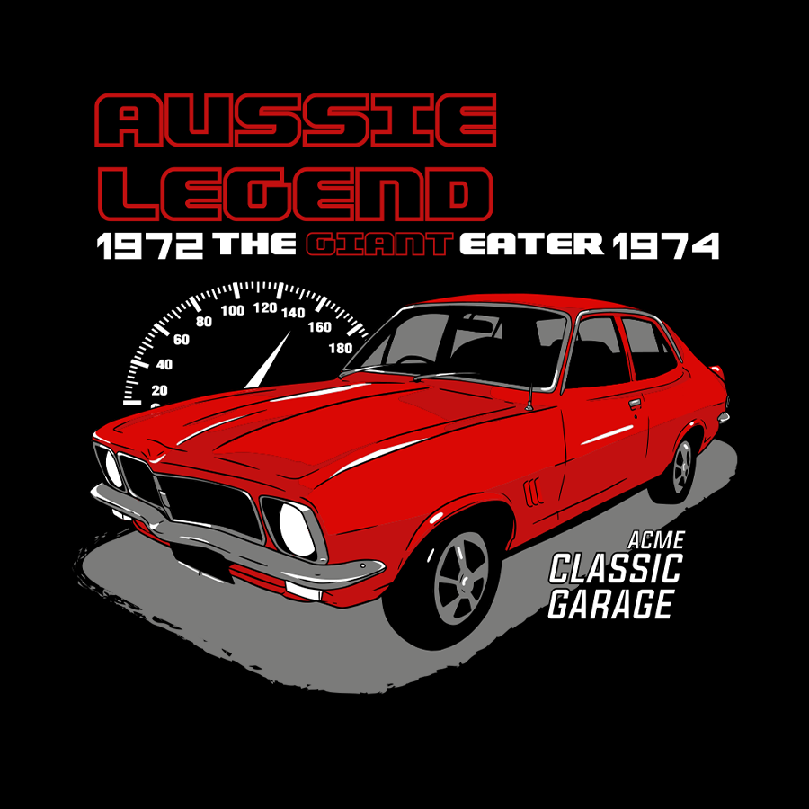 T-SHIRT LEGEND TORANA SST BLACK L