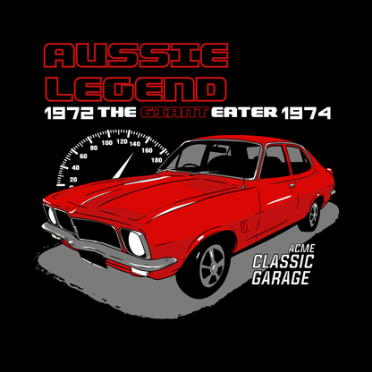 T-SHIRT LEGEND TORANA SST BLACK XL