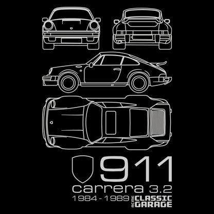 T-SHIRT CARRERA 3.2 PORCHE BLACK SST L