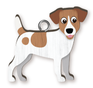 DOG HANDMADE JACK RUSSELL