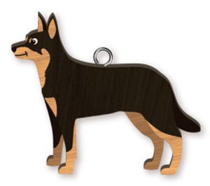 DOG HANDMADE KELPIE