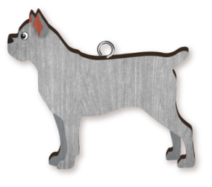 DOG HANDMADE KEYRING CANE CORSO