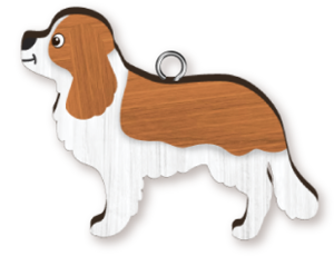 DOG HANDMADE KEYRING COCKER SPANIEL