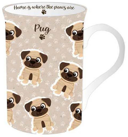 MUG PAWSOME POOCHES PUG
