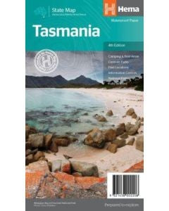 MAP TASMANIA STATE #4 HEMA