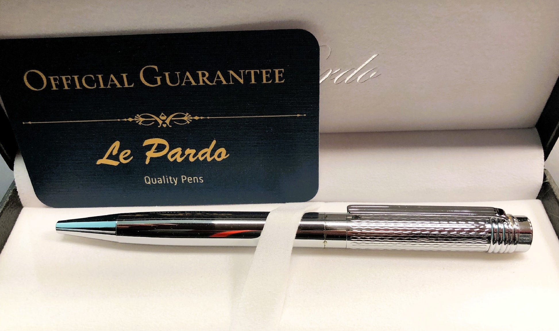 LE PARDO PEN SILVER ETECH