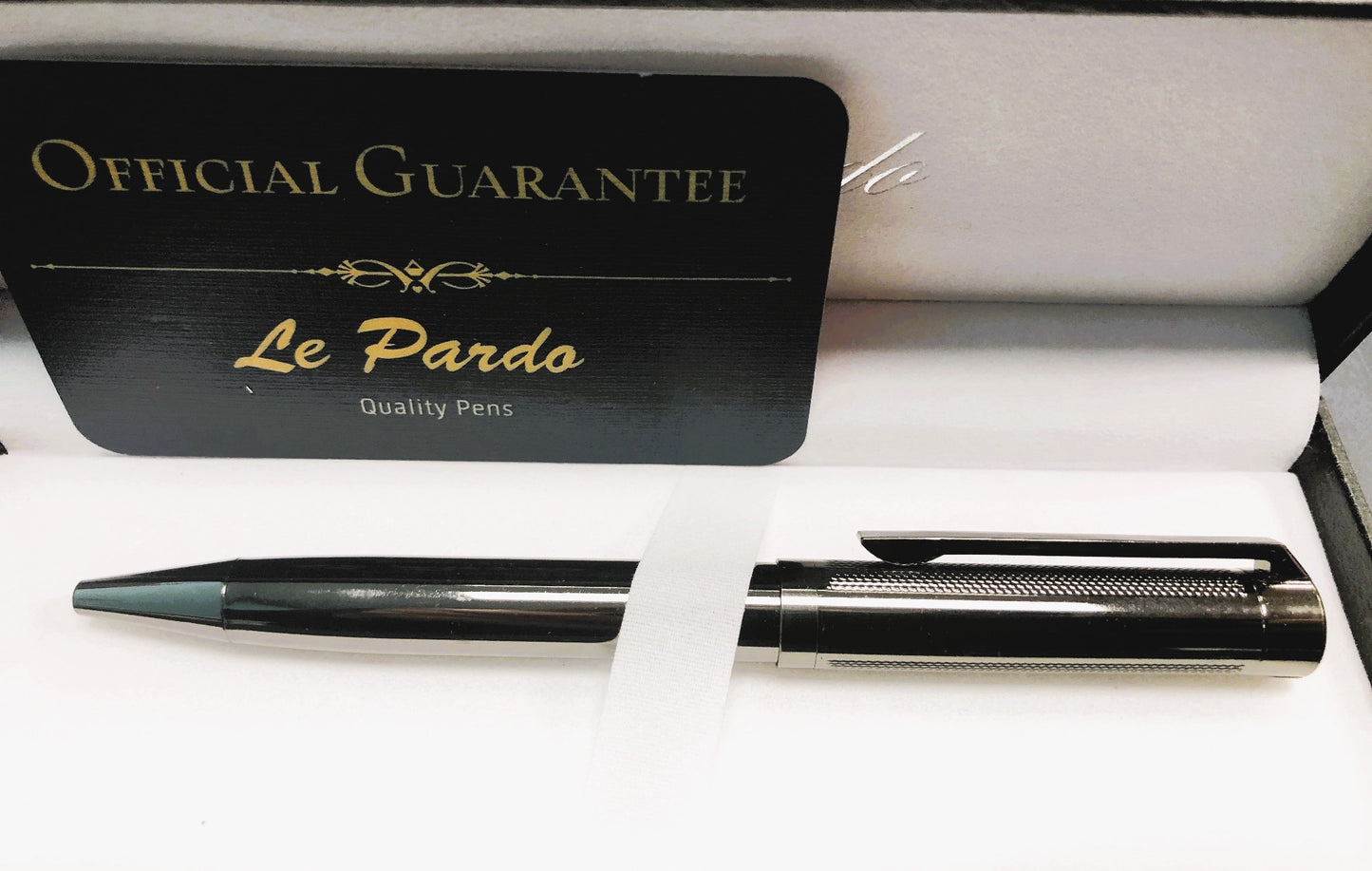 LE PARDO PEN CHARCOAL/BLACK