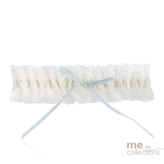 GARTER WITH BOW AND LACE