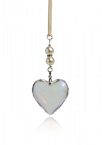 CHARMS DELICATE OPEN HEART WITH PEARLS