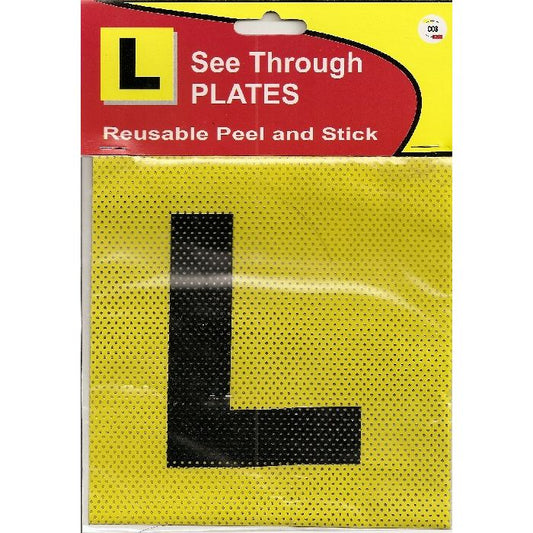 PLATES DRIVER L SEE THROUGH (303)