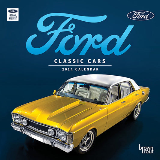 CLASSIC FORD CARS 2024 SQUARE
