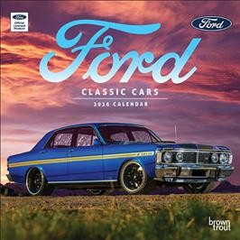 CLASSIC FORD CARS 2026 SQUARE