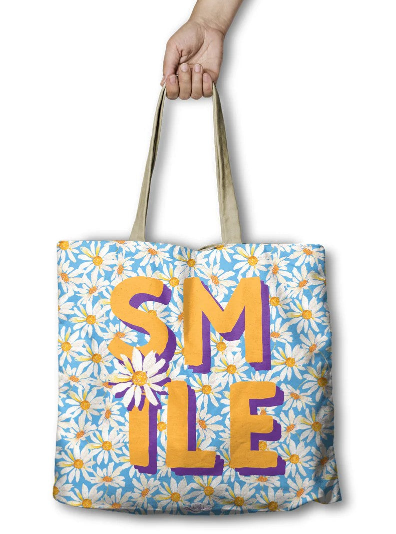 REUSABLE SHOPPING BAG - SMILE