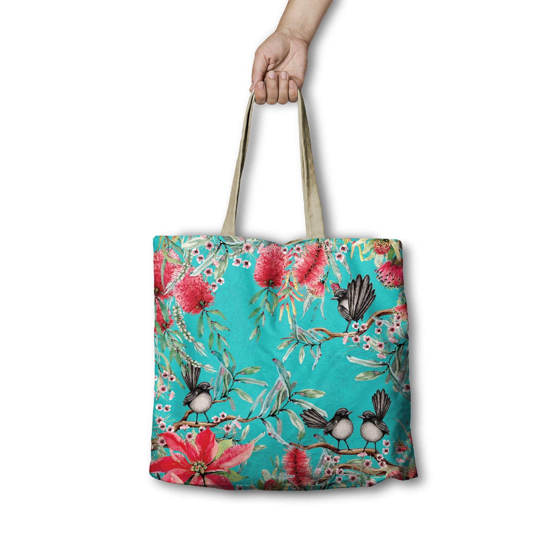 REUSABLE SHOPPING BAG 45CM WILLY WAGTAILS