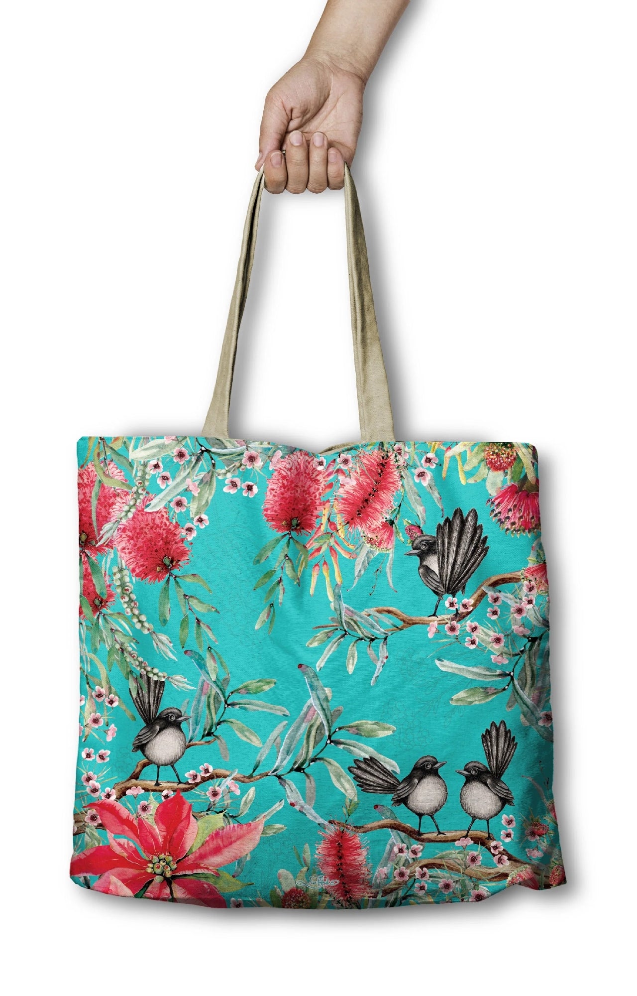 REUSABLE SHOPPING BAG 45CM WILLY WAGTAILS