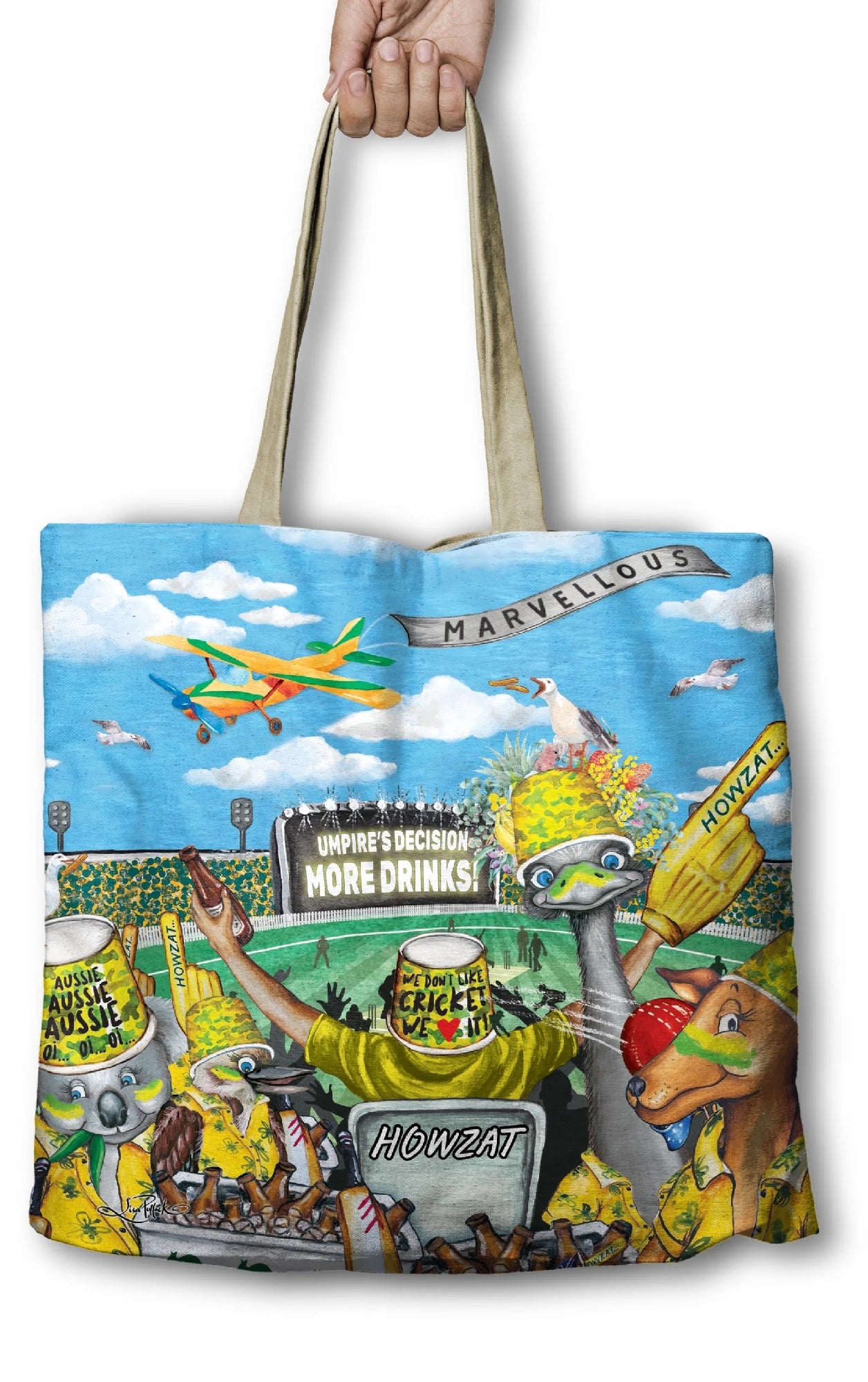 REUSABLE SHOPPING BAG 45CM MARGARITAVILLE