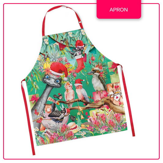 LISA POLLOCK APRON - CHRISTMAS CAPERS