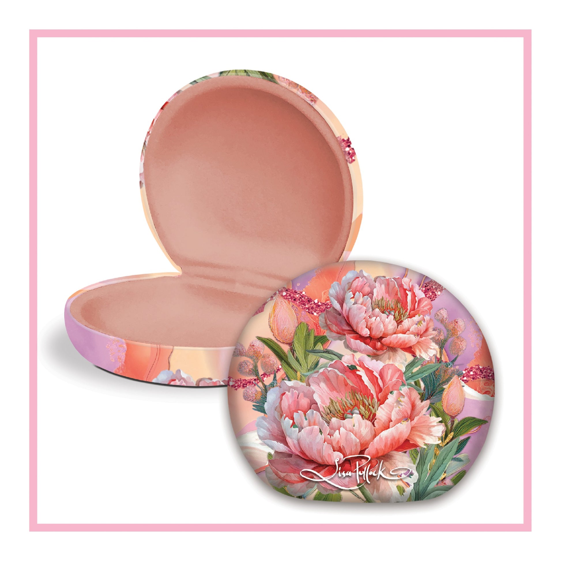 SMALL TRAVEL ACCESSORIES CORAL PEONY