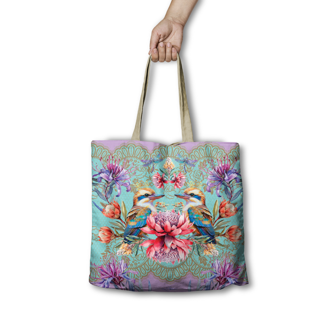 REUSABLE SHOPPING BAG VINTAGE KOOKAS