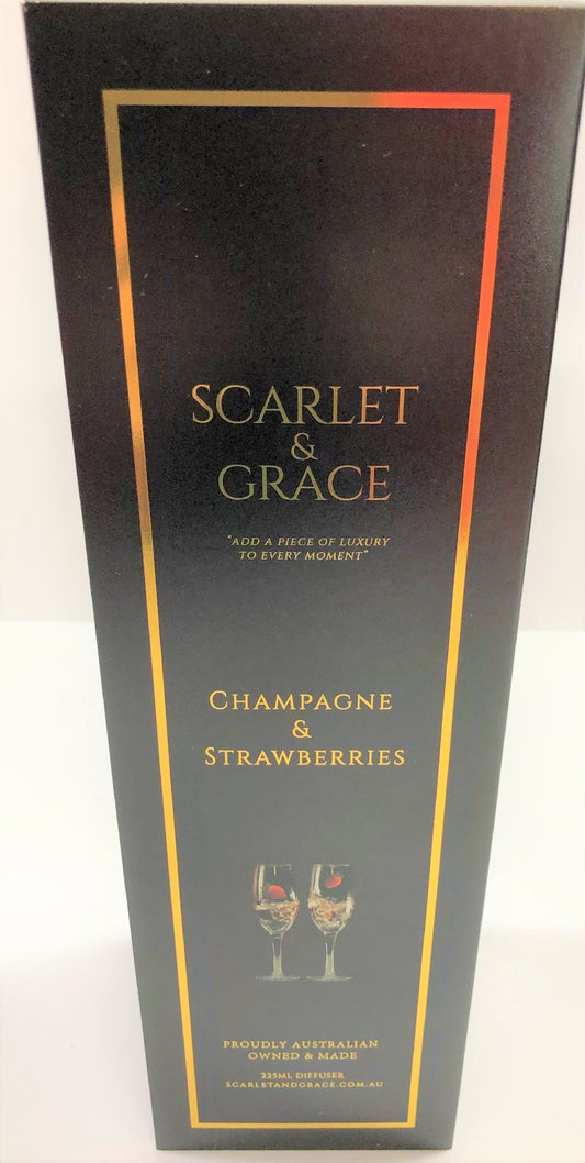 DIFFUSER 220ml CHAMPAGNE & STRAWBERRIES