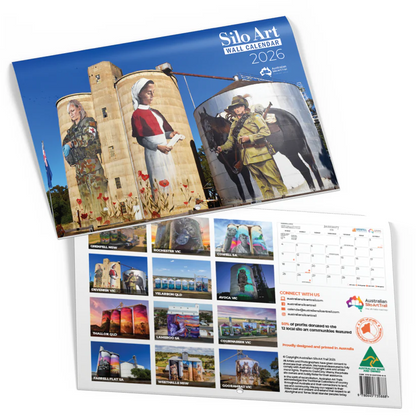 SILO ART 2026 WALL CALENDAR