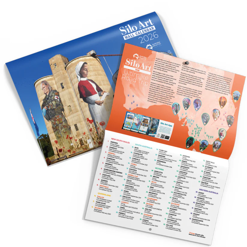 SILO ART 2026 WALL CALENDAR