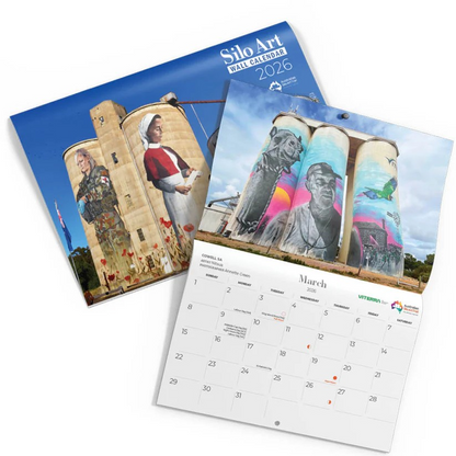 SILO ART 2026 WALL CALENDAR