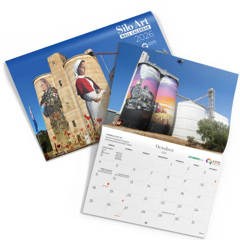 SILO ART 2026 WALL CALENDAR