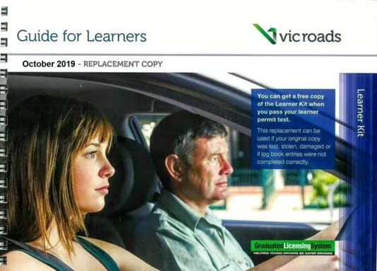 BOOK R.T.A. VIC REPLACEMENT LEARNER LOG BOOK