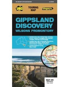 MAP GIPPSLAND DISCOV ERY 386 #8