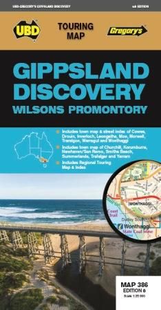 MAP GIPPSLAND DISCOV ERY 386 #8