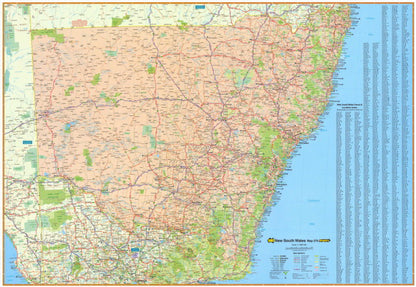 MAP NEW SOUTH WALES MAP270 UBD #30