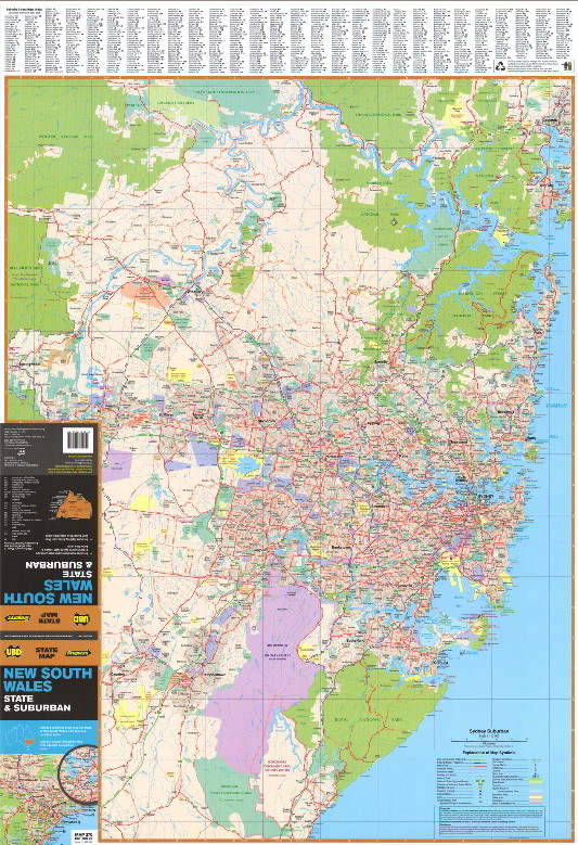 MAP NEW SOUTH WALES MAP270 UBD #30