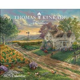 BROWN TROUT THOMAS KINKADE STUDIOS 2025 DELUXE CALENDAR