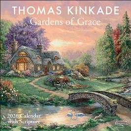 THOMAS KINKADE GARDENS OF GRACE SCRIPTURE 2026 SQUARE