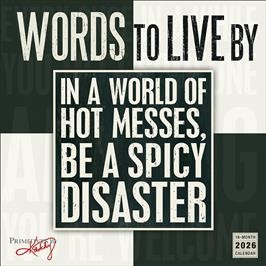 WORDS TO LIVE BY 2026 SQUARE
